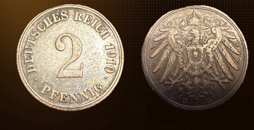 Pfennig 1910 g - pfennig,