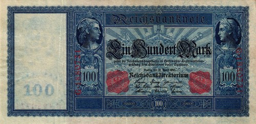 100 mark 1910 serie - 100,