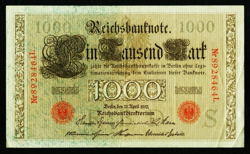 Deutschland 1000 mark 1910 - 1000,