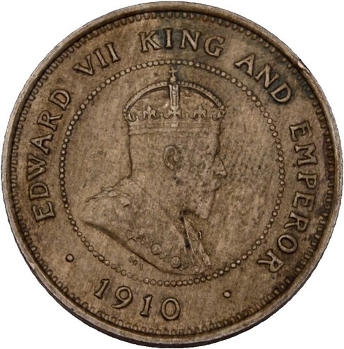 Jamaika farthing 1910 edward - farthing,
