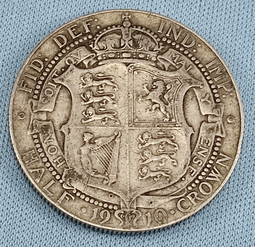 Britische 1910 half crown - 1910,