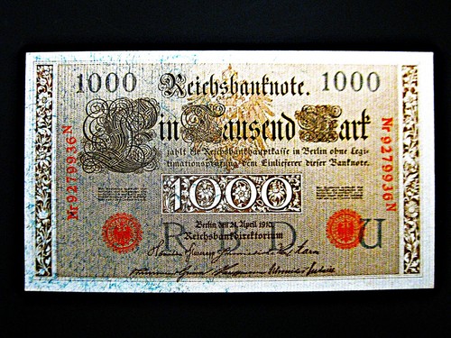 Reichsbanknote 000 mark - reichsbanknote,