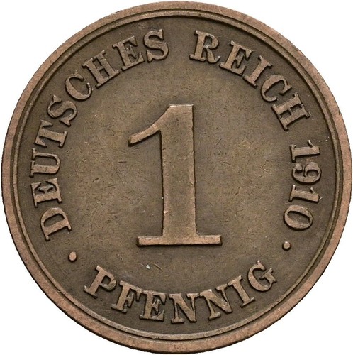 Deutsches reich pfennig - deutsches, reich,