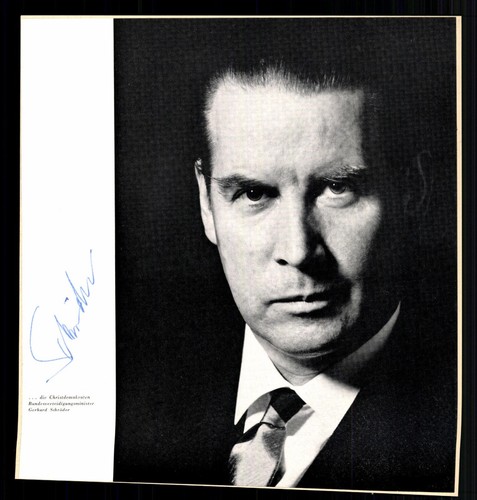 Gerhard schröder 1910 1989 - gerhard, 1910-1989