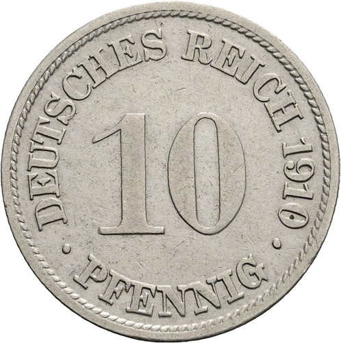 Deutsches reich pfennig - reich,, 10